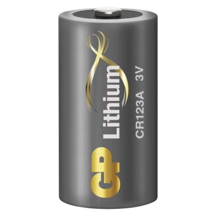 Μπαταρία λιθίου CR123A GP LITHIUM 3V/1400 mAh
