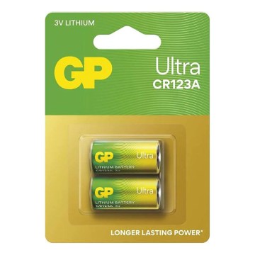 Μπαταρία λιθίου CR123A GP LITHIUM 3V/1400 mAh