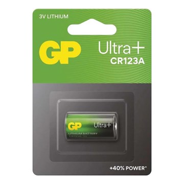 Μπαταρία λιθίου CR123A GP LITHIUM 3V/1550 mAh