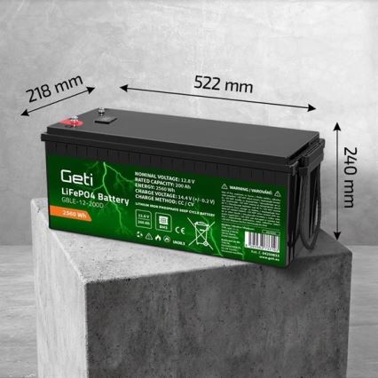 Μπαταρία LiFePO4 12,8V/200Ah