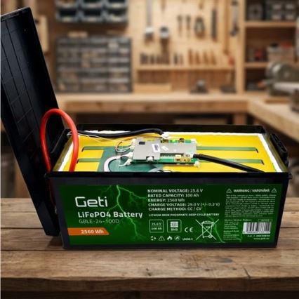 Μπαταρία LiFePO4 25,6V/100Ah