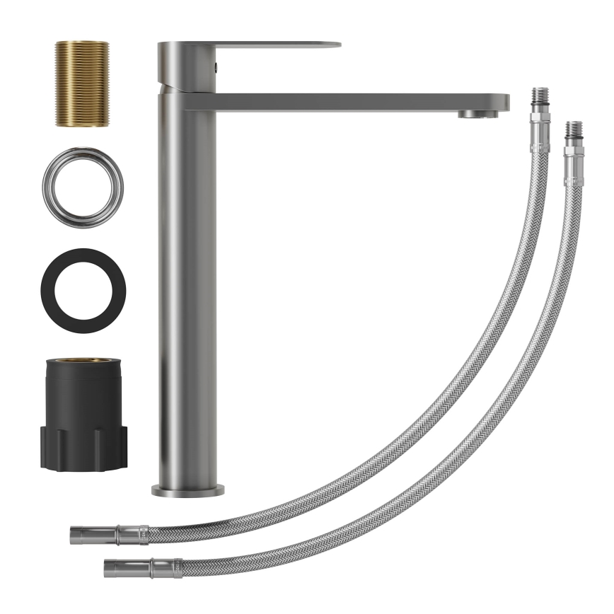 Μπαταρία νιπτήρα TARNBY 27,3 cm γκρι πούδρας