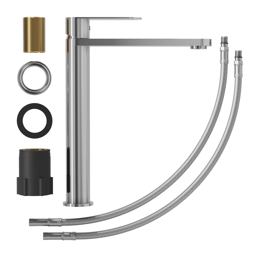 Μπαταρία νιπτήρα TARNBY 27,3 εκ. γυαλιστερό χρώμιο