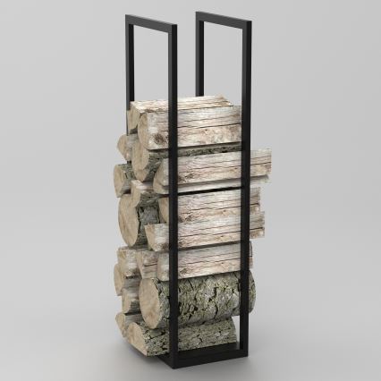 Μεταλλική βάση για ξύλο 120x40 cm μαύρο