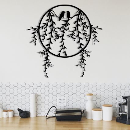 Διακοσμητικό τοίχου 45x44 εκ. κλαδιά από μέταλλο