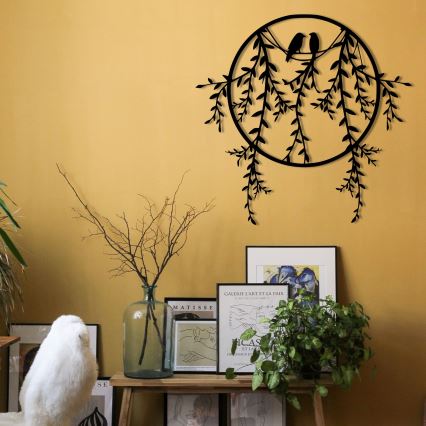 Διακοσμητικό τοίχου 45x44 εκ. κλαδιά από μέταλλο