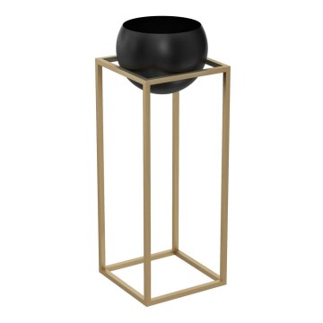 Μεταλλικό γλαστράκι 81,3x29 εκ. σε χρυσό χρώμα