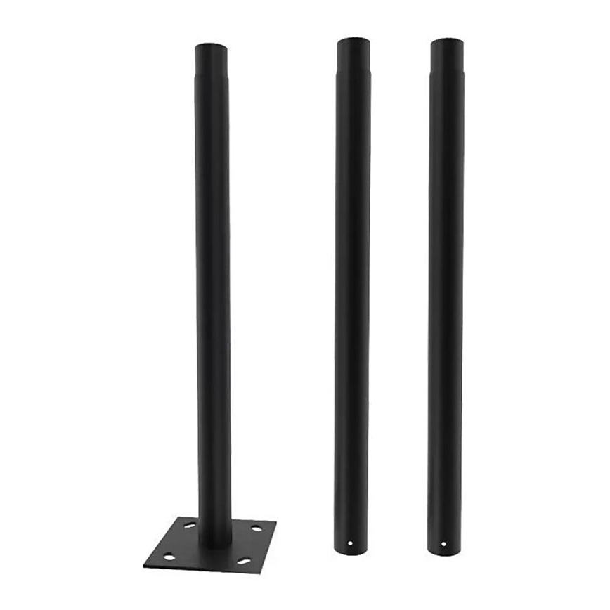 Μεταλλικός σωλήνας με βάση για ηλιακό φωτιστικό 3 μ