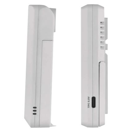 Μετεωρολογικός σταθμός 5V 2xAAA + 2xAAA μαύρος