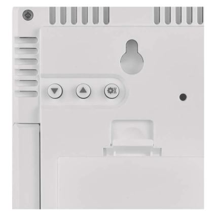 Μετεωρολογικός σταθμός 5V 2xAAA + 2xAAA μαύρος