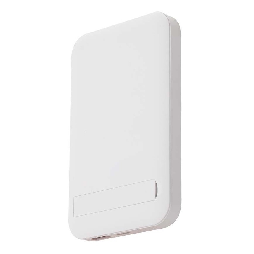 Μαγνητικό Power Bank με ασύρματη φόρτιση Power Delivery 10 000mAh/20W/3,7V λευκό