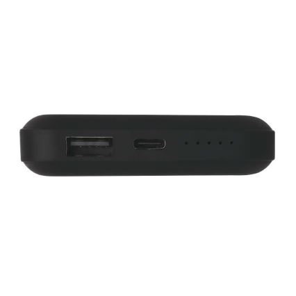 Μαγνητικό Power Bank με ασύρματη φόρτιση Power Delivery 10 000mAh/20W/3,7V μαύρο