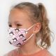 Μάσκα προστασίας παιδικό μέγεθος FFP2 Kids NR CE 0370 Πιγκουίνος ροζ 1τμχ