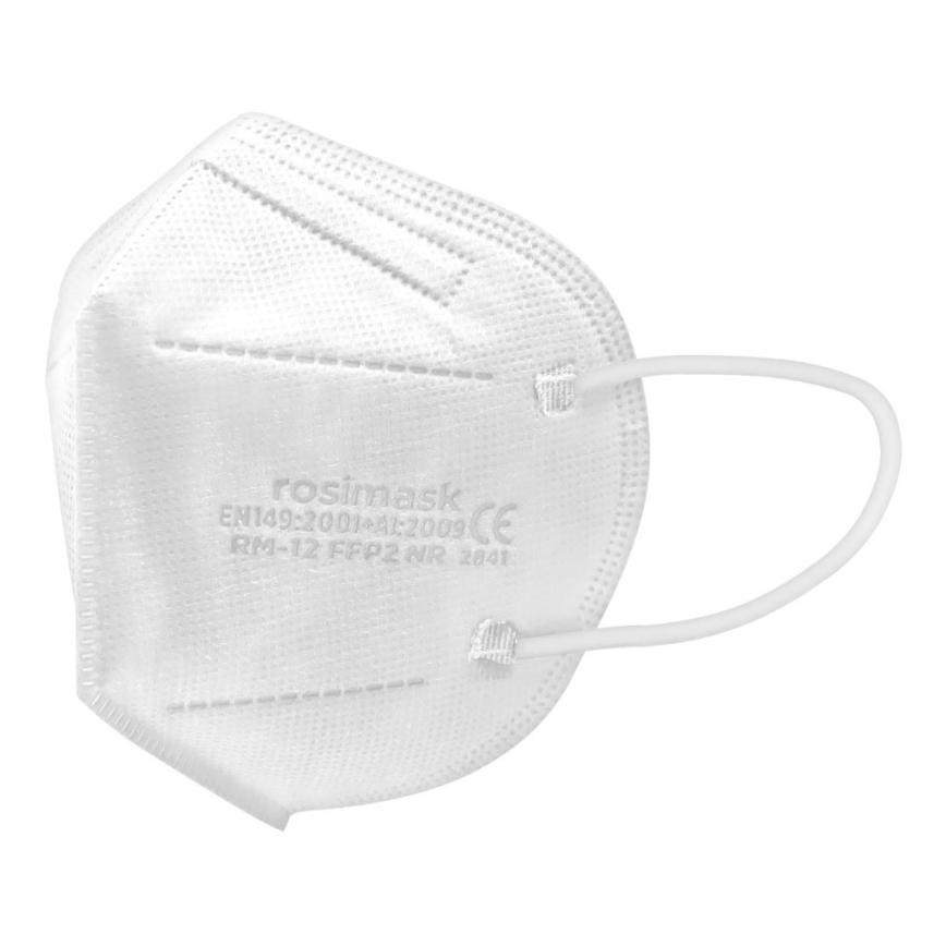 Μάσκα προστασίας παιδικό μέγεθος FFP2 ROSIMASK MR-12 NR λευκό 1τμχ