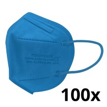 Μάσκα προστασίας παιδικό μέγεθος FFP2 ROSIMASK MR-12 NR μπλε 100τμχ