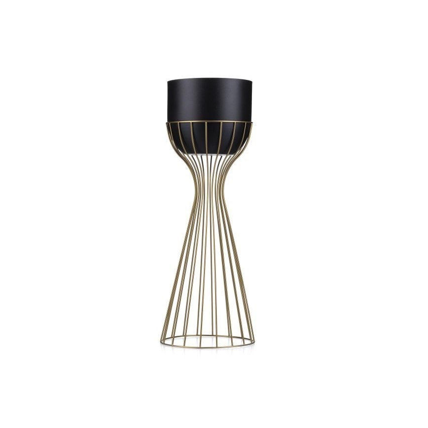 Μεταλλικό κασπώ LOFT 56x20 cm χρυσαφί/μαύρο
