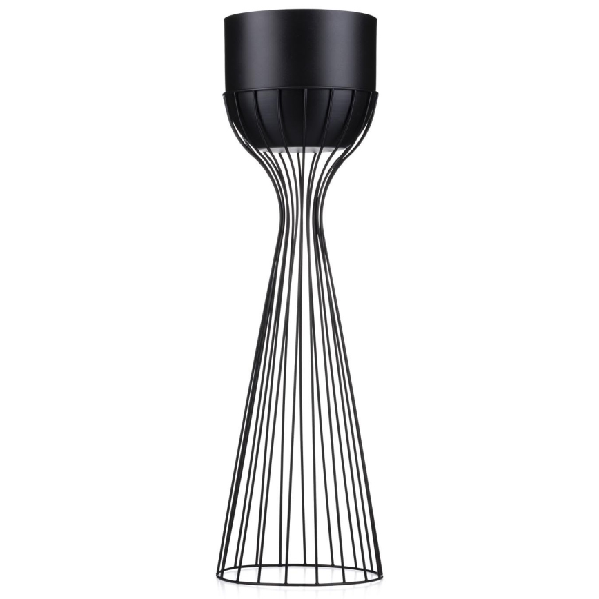 Μεταλλικό κασπώ LOFT 68x20 cm μαύρο