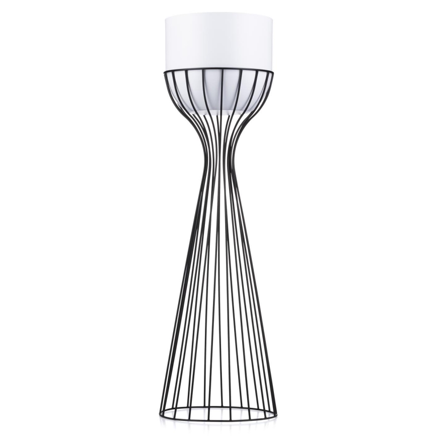 Μεταλλικό κασπώ LOFT 68x20 cm μαύρο/λευκό