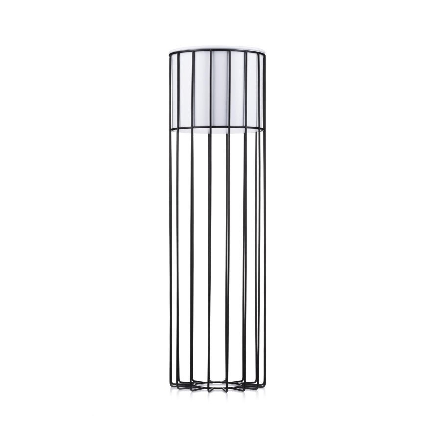 Μεταλλικό κασπώ LOFT 70x20 cm μαύρο/λευκό