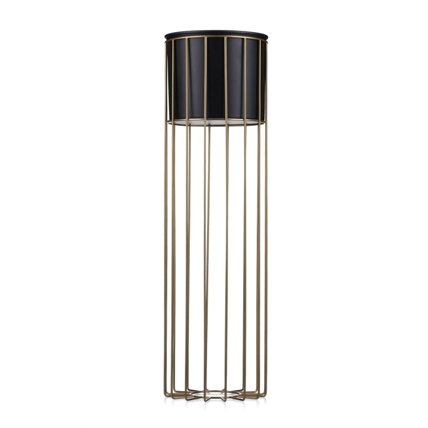Μεταλλικό κασπώ LOFT 70x20 cm χρυσαφί/μαύρο