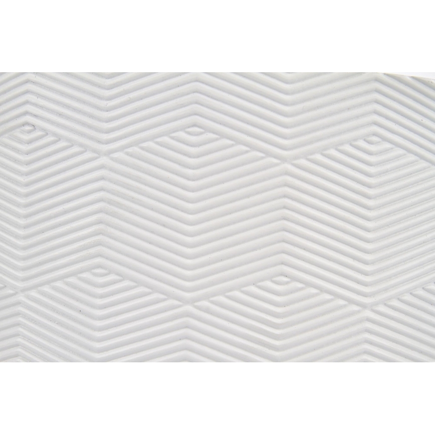 Μοντέρνο τραπεζάκι σαλονιού AURA 45x38 cm λευκό/μαύρο/μπεζ