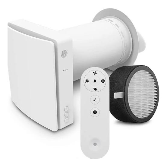 Μονάδα ανάκτησης θερμότητας δωματίου 12W Wi-Fi Tuya + τηλεχειριστήριο