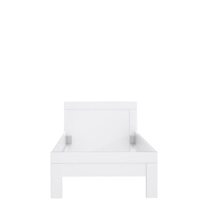 Μονό κρεβάτι SNOWIE 90x200 cm λευκό