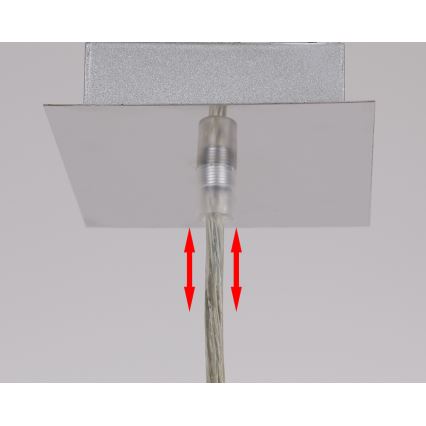 Μονόφωτο φωτιστικό οροφής ODEN 1xG9/40W/230V δ. 12 cm