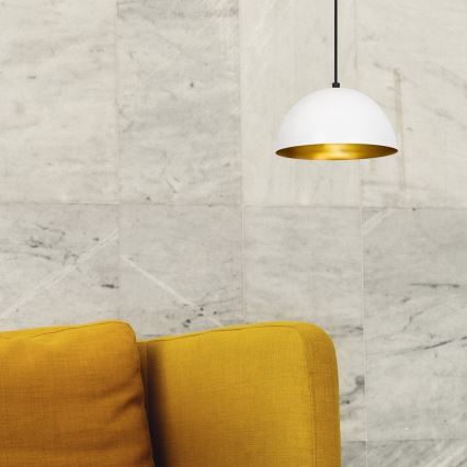 Μονόφωτο φωτιστικό οροφής SIVANI 1xE27/40W/230V λευκό