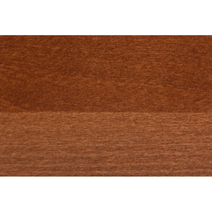 Μονόκλινο κρεβάτι AMBER 90x200 cm, φινίρισμα καρυδιάς