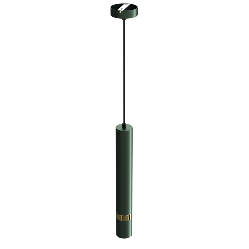 Μονόφωτο κρεμαστό φωτιστικό οροφής JOKER 1xGU10/25W/230V πράσινο