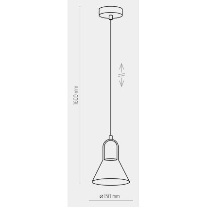 Μονόφωτο φωτιστικό  VICHY 1xGU10/10W/230V