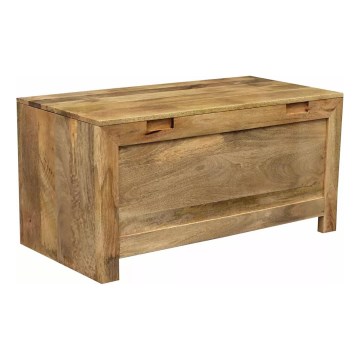 Μπαούλο HINA 45x90 cm μασίφ ξύλο/μάνγκο