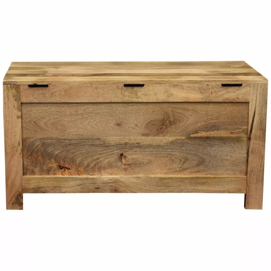 Μπαούλο HINA 45x90 cm μασίφ ξύλο/μάνγκο