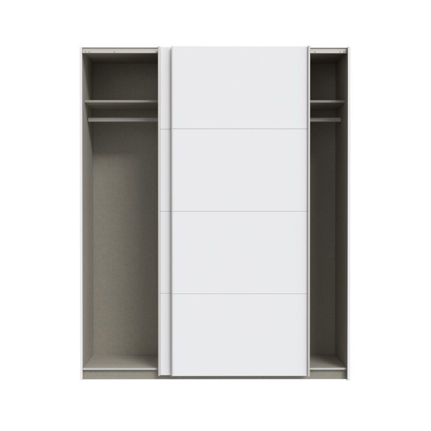 Ντουλάπα KARO 170x210 εκ. λευκή