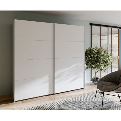 Ντουλάπα KARO 220x210x61 εκ. λευκή