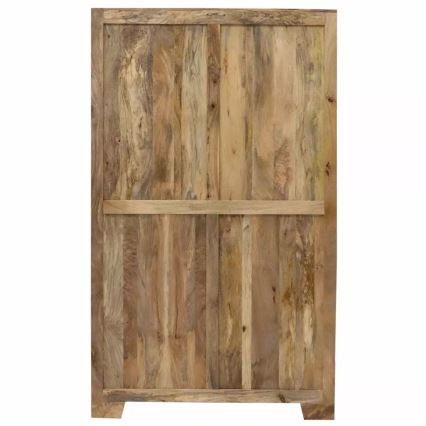 Ντουλάπα MANU 200x120 cm μασίφ ξύλο/μάνγκο