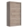 Ντουλάπα με συρόμενες πόρτες SAPHIRA 150x215 εκ. σε απόχρωση δρυς σονόμα