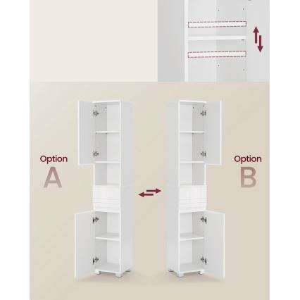 Ντουλάπι KATY λευκό