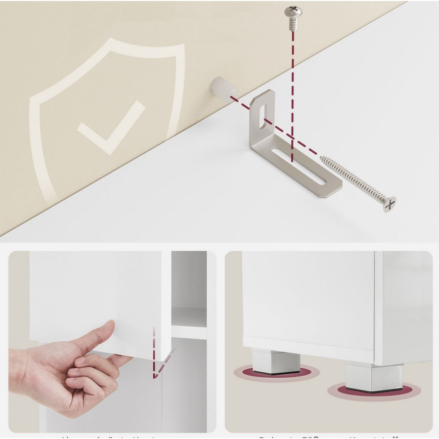 Ντουλάπι KATY λευκό