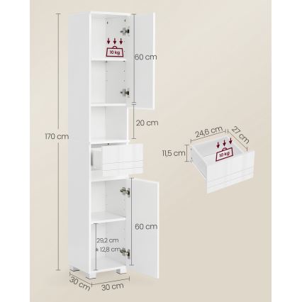 Ντουλάπι KATY λευκό