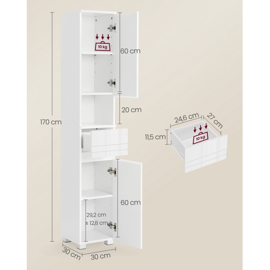 Ντουλάπι KATY λευκό