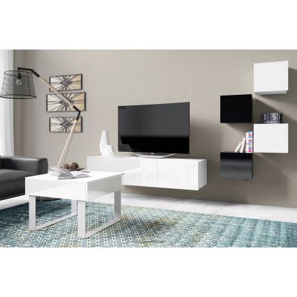 Ντουλάπι κρεμαστό PAVO 34x34 cm γυαλιστερό λευκό