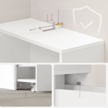 Ντουλάπι NALA σε λευκό