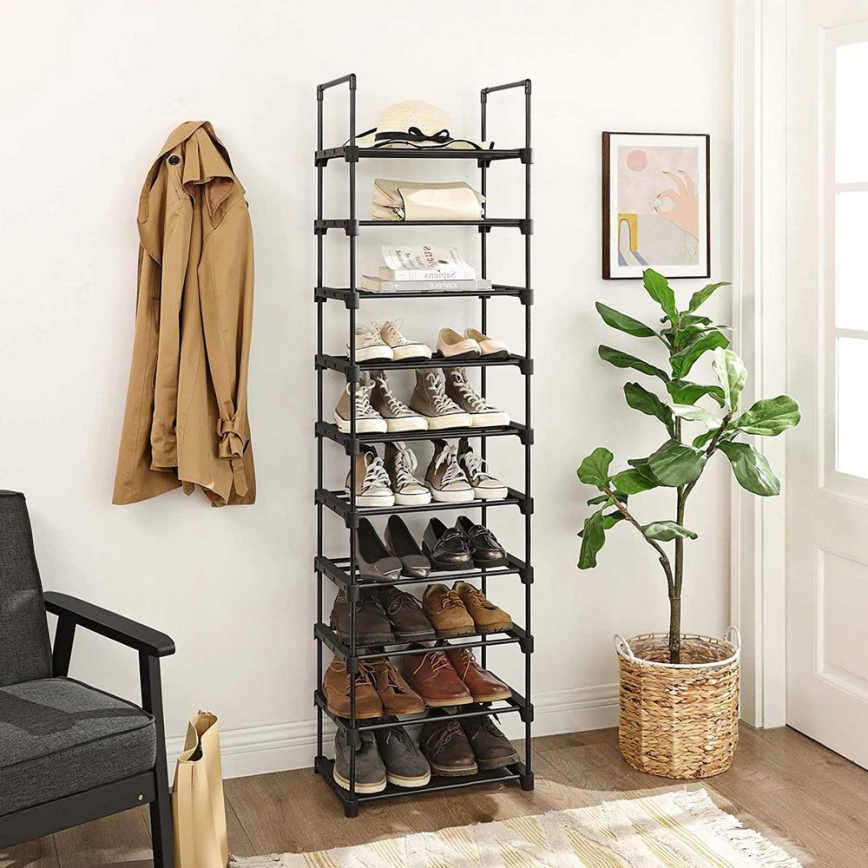 Ντουλάπι παπουτσιών ALVORO μαύρο