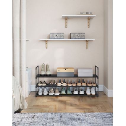 Ντουλάπι παπουτσιών ALVORO μαύρο