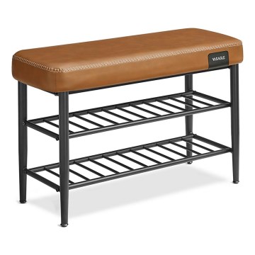 Ντουλάπι παπουτσιών ANDOR καφέ/μαύρο