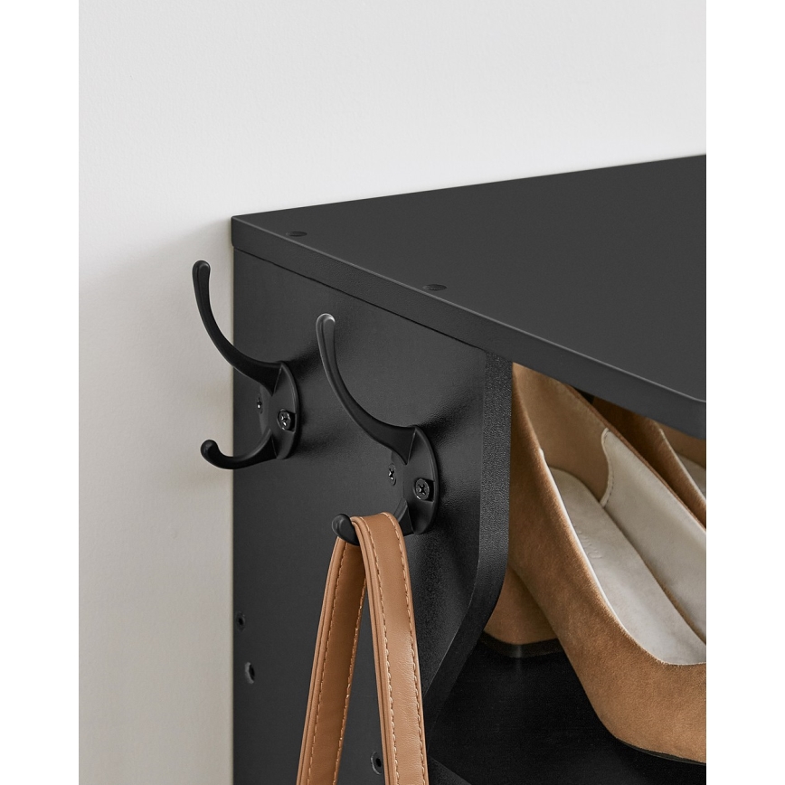 Ντουλάπι παπουτσιών BOTARO μαύρο