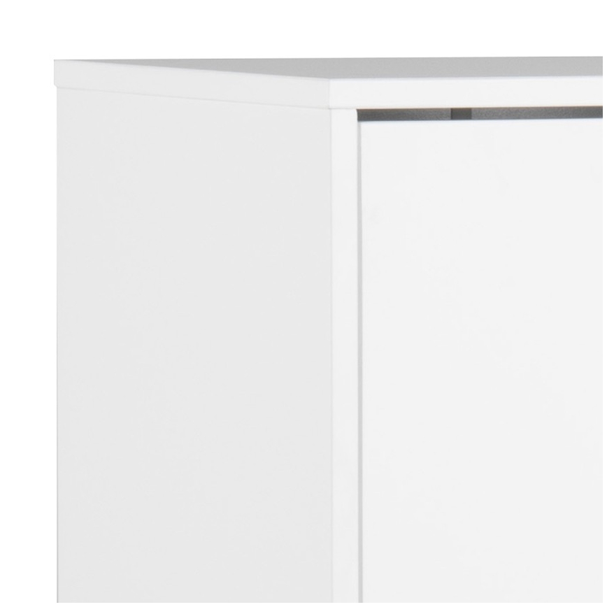 Ντουλάπι παπουτσιών με 3 συρτάρια CARLY λευκό