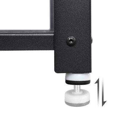 Ντουλάπι παπουτσιών DAVOR καφέ/μαύρο